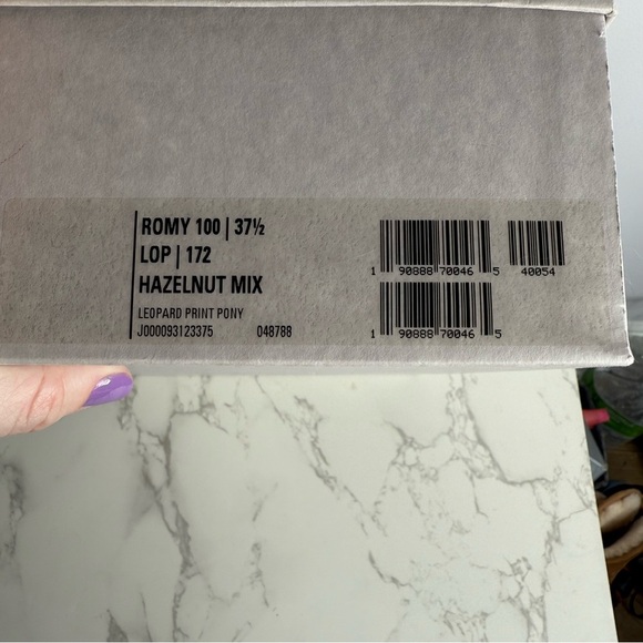 Jimmy Choo Romy 100 Leopard Print Heels size 37.5/ 7.5 - Picture 7 of 8